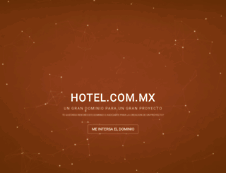 hotel.com.mx screenshot