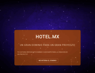 hotel.mx screenshot