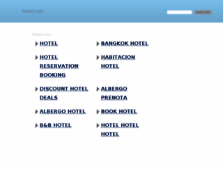 hotel1.com screenshot