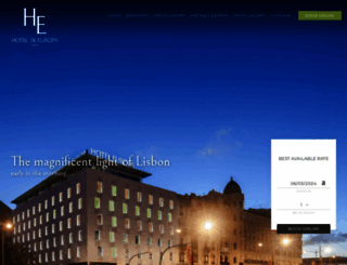 hotel3keuropa.pt screenshot