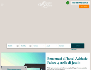hoteladriaticpalace.com screenshot