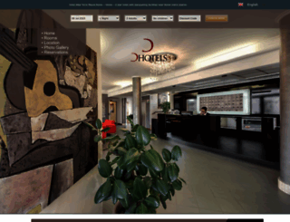 hotelalbaroma.com screenshot