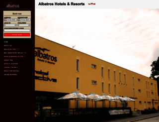 hotelalbatros.cz screenshot