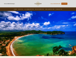 hotelalcazarnicaragua.com screenshot