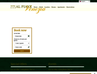 hotelalpiave.com screenshot
