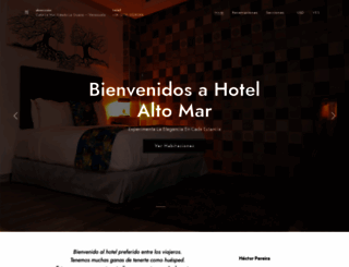 hotelaltomar.com screenshot