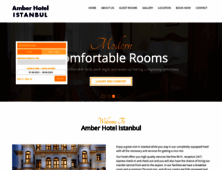 hotelamber.com screenshot
