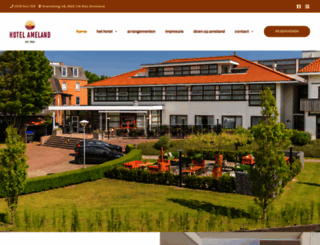 hotelameland.nl screenshot
