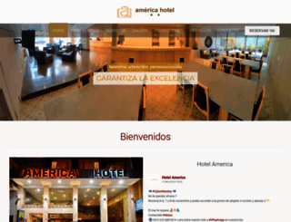 hotelamericamdp.com.ar screenshot