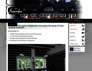 hotelameryka.cz screenshot