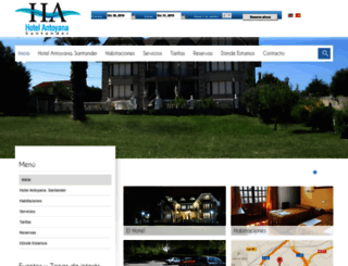 hotelantoyana.com screenshot