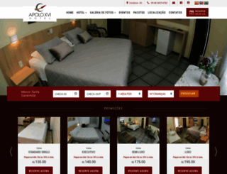 hotelapoloxvi.com.br screenshot