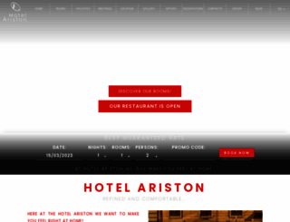 hotelariston.it screenshot