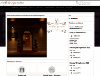 hotelarnolfo.inwya.com screenshot