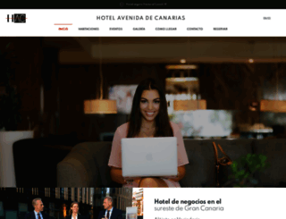 hotelavenidadecanarias.com screenshot