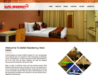 hotelbafelresidency.com screenshot