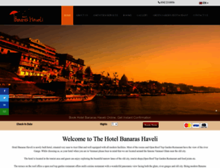 hotelbanarashaveli.com screenshot