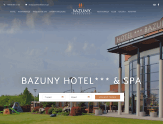 hotelbazuny.pl screenshot