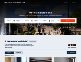 hotelbcn-barcelona.com screenshot