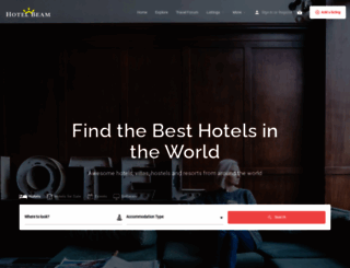 hotelbeam.com screenshot
