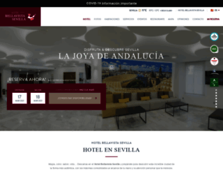 hotelbellavistasevilla.com screenshot