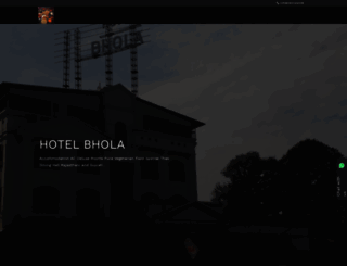 hotelbhola.in screenshot