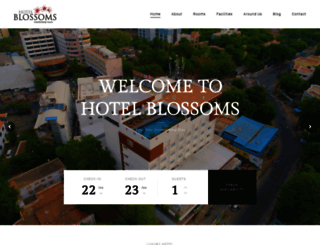 hotelblossoms.com screenshot