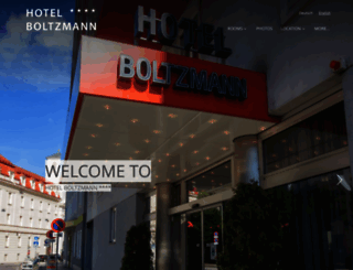 hotelboltzmann.at screenshot