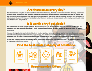 hotelbono.com screenshot