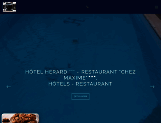 hotelbourbonne.com screenshot