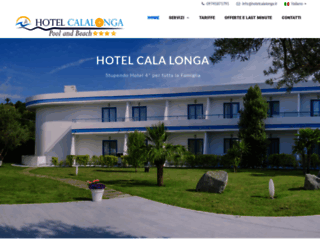 hotelcalalonga.com screenshot