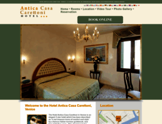hotelcarettoni.com screenshot
