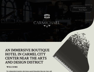 hotelcarmichael.com screenshot