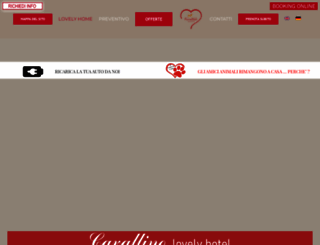 hotelcavallino.com screenshot