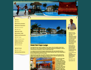 hotelcayolargo.com screenshot