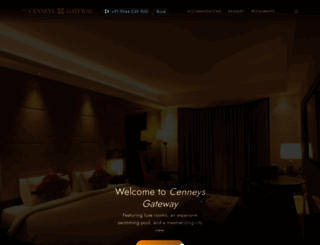 hotelcenneys.com screenshot