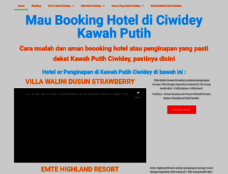 hotelciwidey.com screenshot