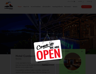hotelcombermere.com screenshot
