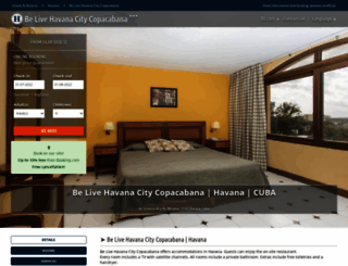 hotelcopacabana-havana.com screenshot