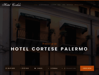 hotelcortese.info screenshot