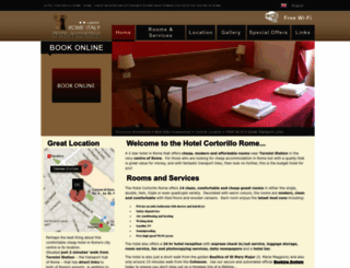 hotelcortorillo.it screenshot