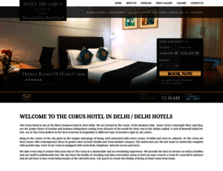 hotelcorus.com screenshot