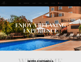 hotelcostabella.com screenshot