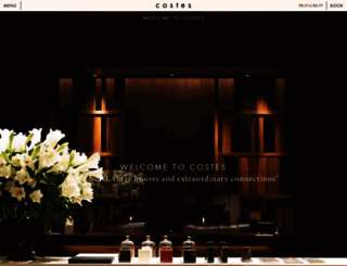 hotelcostes.com screenshot