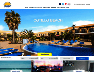 hotelcotillobeach.com screenshot