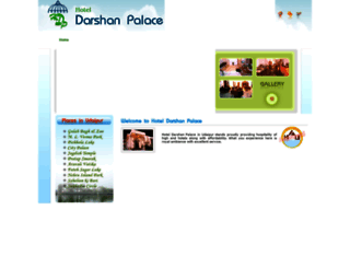 hoteldarshanpalaceudaipur.com screenshot