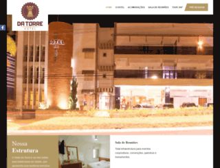 hoteldatorre.com.br screenshot