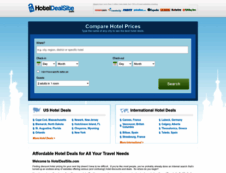 hoteldealsite.com screenshot