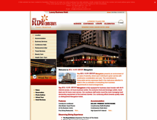 hoteldeepacomforts.com screenshot