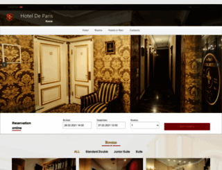 hoteldeparis.com.ua screenshot